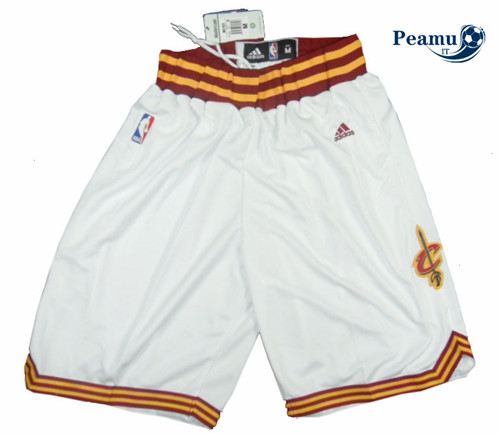 Peamu - Short Cleveland Cavaliers [Blancos]