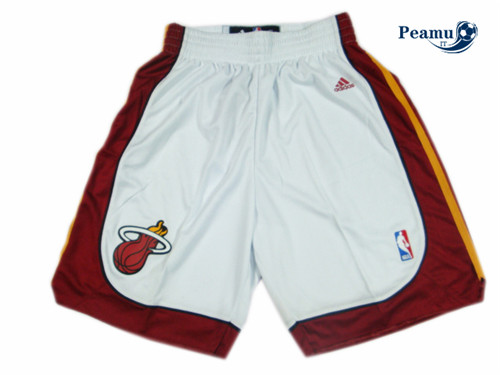 Peamu - Short Miami Heat [Blanco]