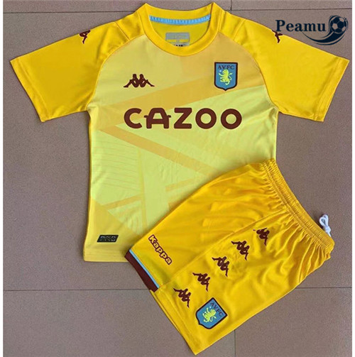 Peamu - Maillot foot Aston Villa Enfant Gardien de but 2021-2022