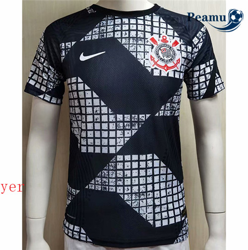 Peamu - Maillot foot Corinthiens Player Version Noir 2020-2021
