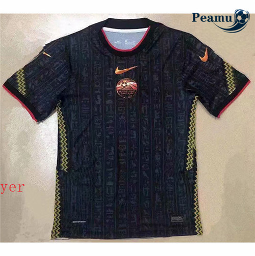 Peamu - Maillot foot Egypte Player Version Noir 2020-2021