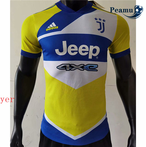 Peamu - Maillot foot Juventus Player Version Jaune 2021-2022