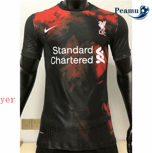 Peamu - Maillot foot Liverpool Player Version édition spéciale 2020-2021