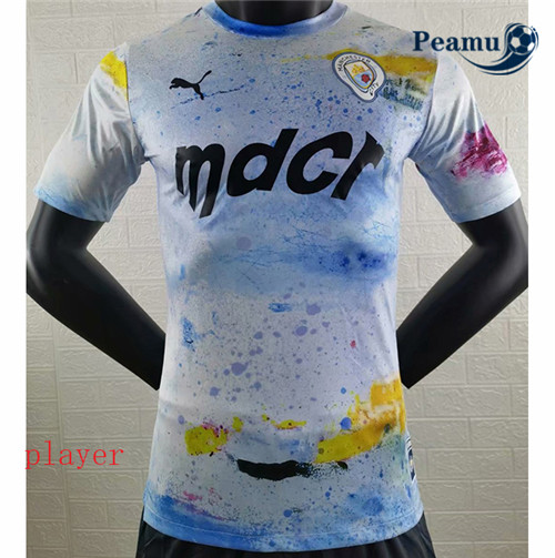 Peamu - Maillot foot Manchester City Player Version Mémorial 2021-2022