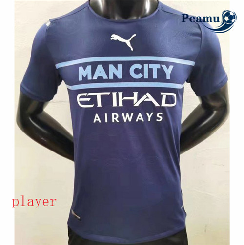 Peamu - Maillot foot Man city Player Version Third 2021-2022