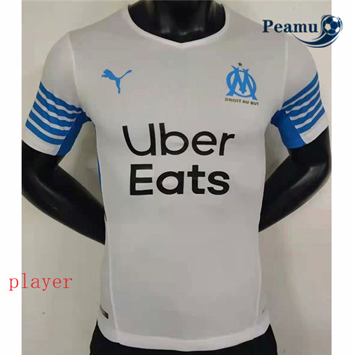 Peamu - Maillot foot Marseille Player Version Domicile 2021-2022