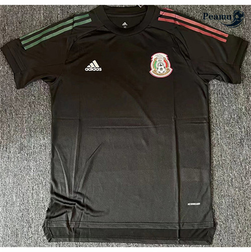 Peamu - Maillot foot Mexique training Noir 2021-2022