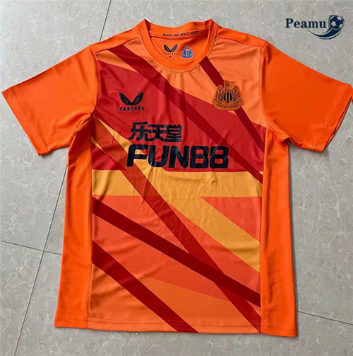 Peamu - Maillot foot Newcastle United Training Orange 2021-2022