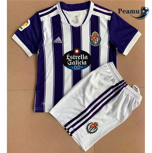 Peamu - Maillot foot Real Valladolid Enfant Domicile 2021-2022