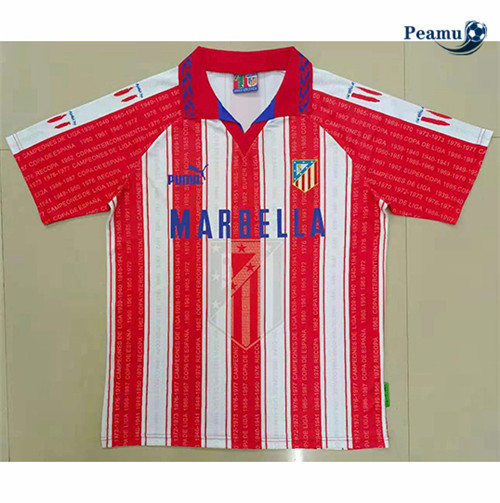 Peamu - Maillot foot Retro Atletico Madrid Domicile 1995-96