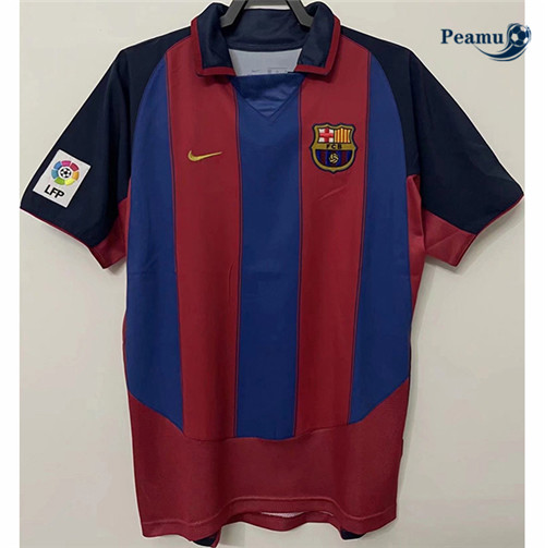 Peamu - Maillot foot Retro Barcelone Domicile 2003-04