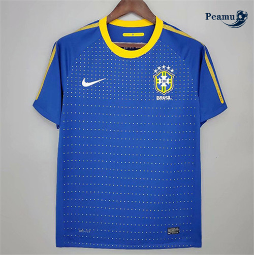 Peamu - Maillot foot Retro Brésil Domicile 2010