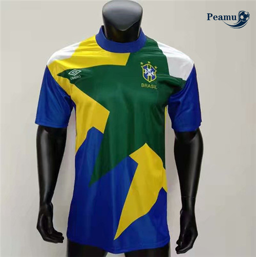 Peamu - Maillot foot Retro Brésil 1991