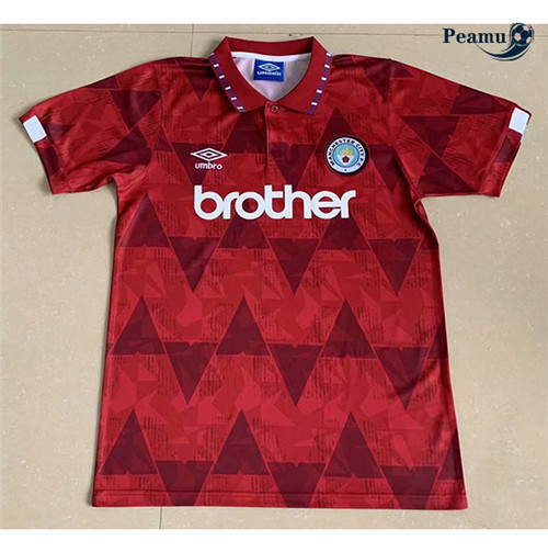 Peamu - Maillot foot Retro Manchester City Exterieur 1991