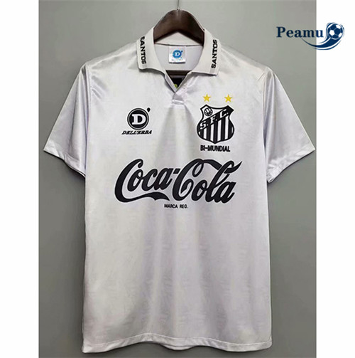 Peamu - Maillot foot Retro Santos Domicile 1993