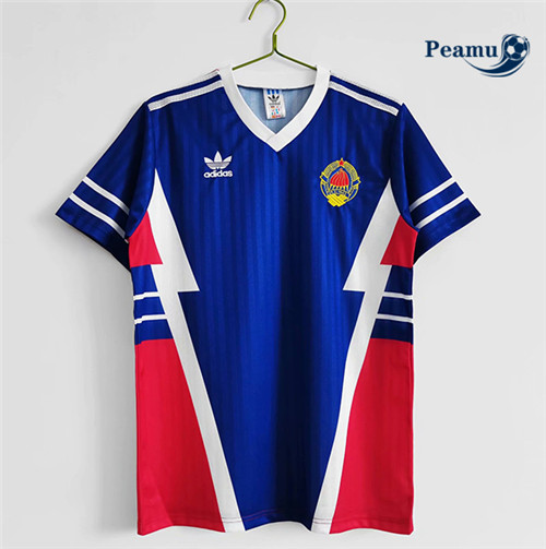 Peamu - Maillot foot Retro Yugoslavia Domicile 1990