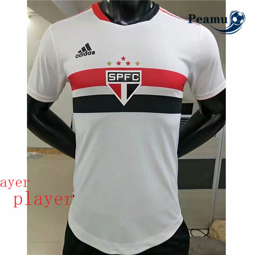 Peamu - Maillot foot Sao Paulo Player Version Domicile 2021-2022