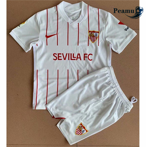 Peamu - Maillot foot Séville Enfant Domicile 2021-2022