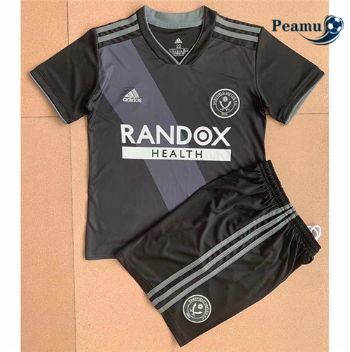 Peamu - Maillot foot Sheffield United Enfant Exterieur 2021-2022
