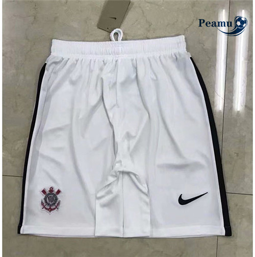 Peamu - Maillot Short foot Corinthiens Blanc 2122