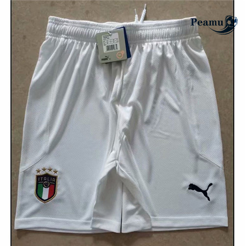 Peamu - Maillot Short foot Italie Blanc 2020-2021