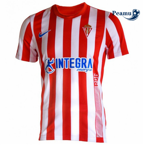 Peamu - Maillot foot Sporting Gijon Domicile 2021-2022
