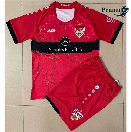 Peamu - Maillot foot Stuttgart Enfant Exterieur 2021-2022