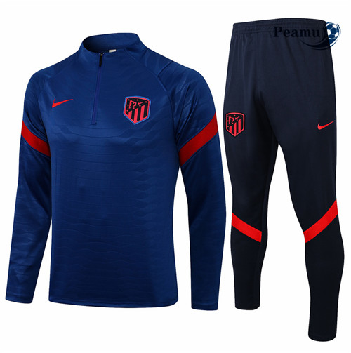 Peamu - Survetement Atletico Madrid Bleu 2021-2022