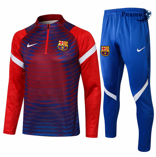 Peamu - Survetement Barcelone Bleu/Rouge 2021-2022