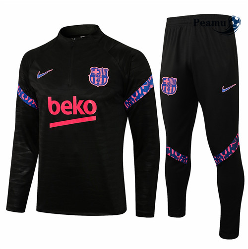 Peamu - Survetement Barcelone Noir 2021-2022
