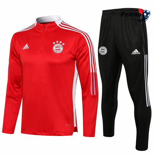 Peamu - Survetement Bayern Munich Rouge 2021-2022
