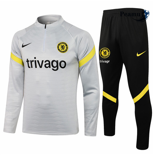 Peamu - Survetement Chelsea Gris Clair 2021-2022