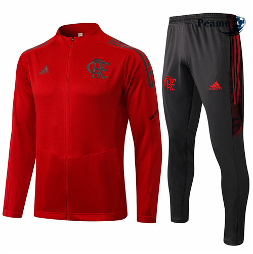 Peamu - Veste Survetement Flamengo Rouge 2021-2022