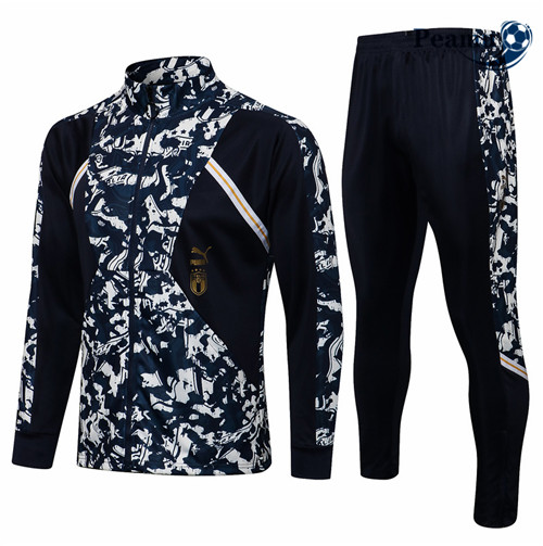 Peamu - Veste Survetement Italie Bleu Marine 2021-2022