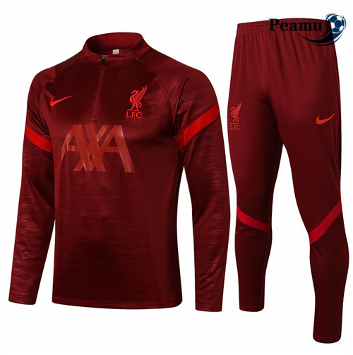 Peamu - Survetement Liverpool Bordeaux 2021-2022