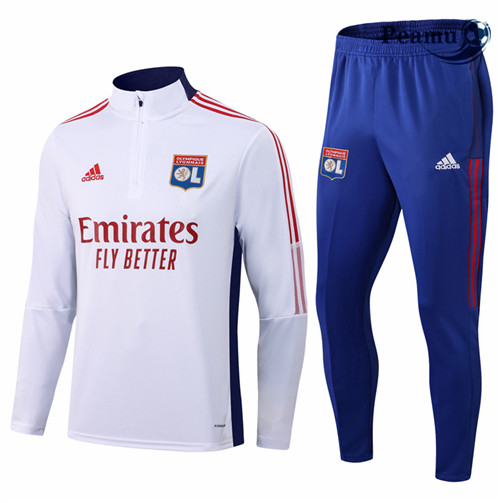 Peamu - Survetement Lyon Blanc 2021-2022