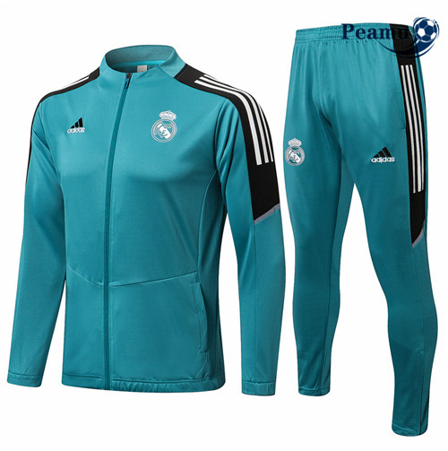 Peamu - Veste Survetement Real Madrid Bleu/Noir 2021-2022
