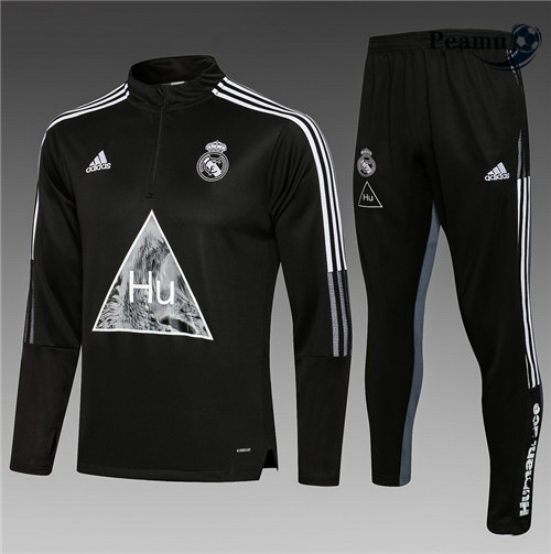 Peamu - Survetement Real Madrid Enfant Noir 2021-2022