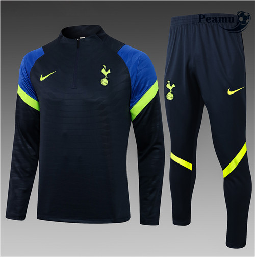 Peamu - Survetement Tottenham Hotspur Enfant Bleu Marine 2021-2022