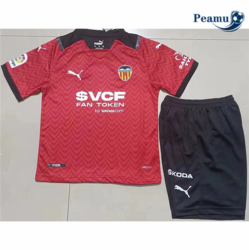Peamu - Maillot foot Valence Enfant Exterieur 2021-2022