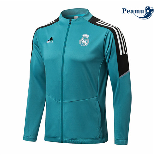 Peamu - Veste foot Real Madrid Bleu/Noir 2021-2022