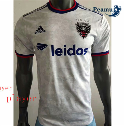 Peamu - Maillot foot Washington Player Version Blanc 2021-2022