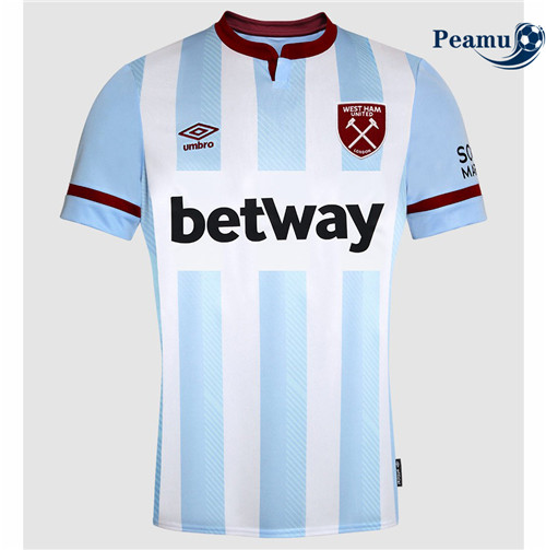 Peamu - Maillot foot West Ham United Exterieur 2021-2022