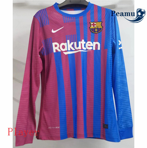 Maillot foot Barcelone player version Domicile Manche Longue 2021-2022