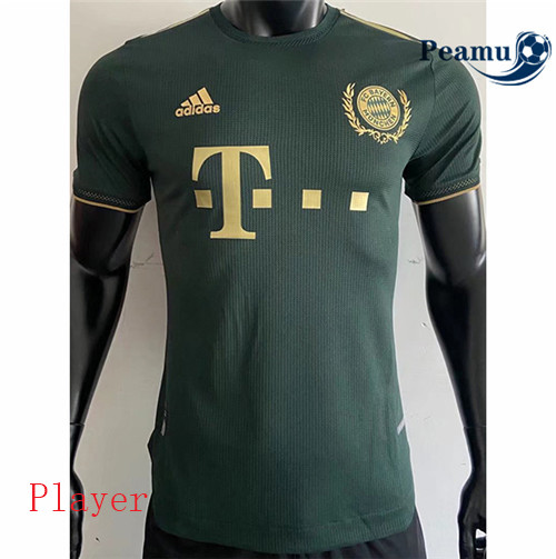 Maillot foot Bayern Munich player version Vert 2021-2022