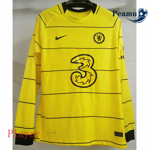 Maillot foot Chelsea player version Exterieur Manche Longue 2021-2022