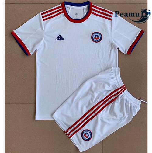 Maillot foot Chile Enfant Exterieur 2021-2022