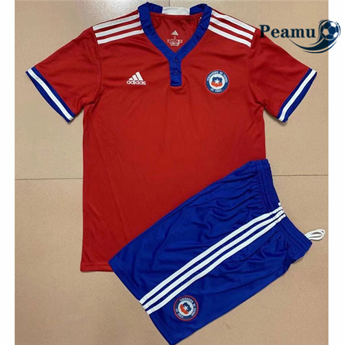 Maillot foot Chile Enfant Domicile 2021-2022