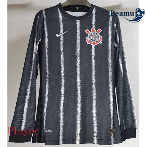 Maillot foot Corinthiens Player Version Exterieur Manche Longue 2021-2022