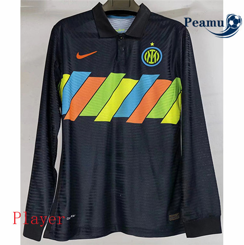 Maillot foot Inter Milan player version Third Manche Longue 2021-2022